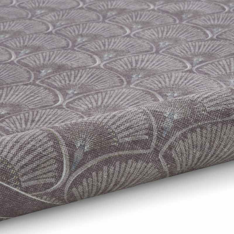 Deco Peacock Modern Washable Runner Rugs by Catherine Lansfield in Lilac Purple