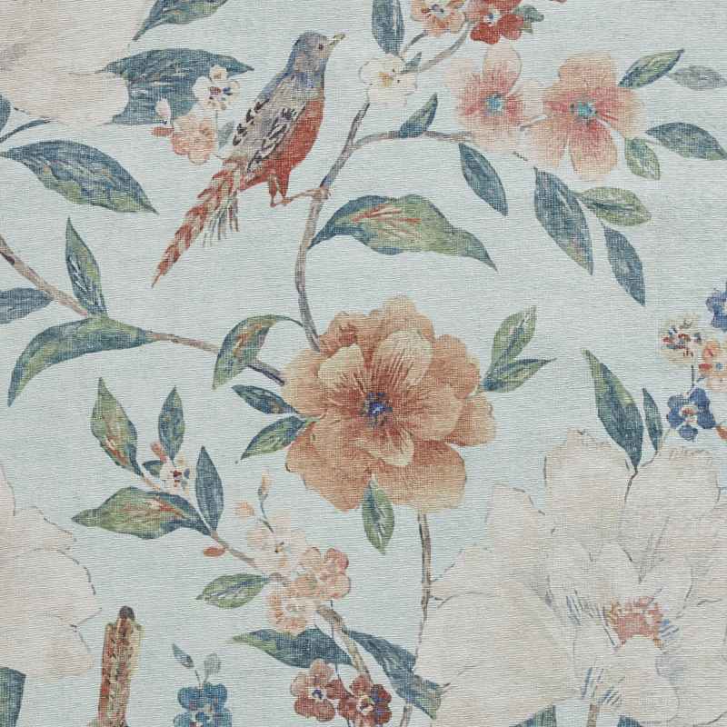 Pipa Floral Washable Runner Rugs by Catherine Lansfield in Blue