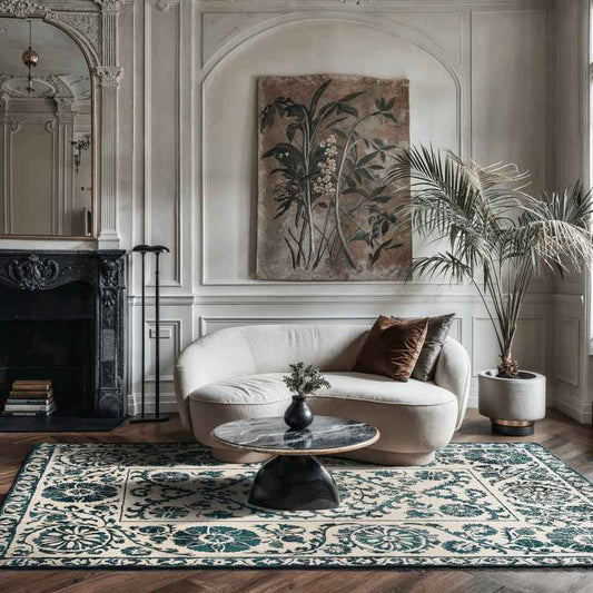Louis De Poortere Antiquarian Suzani Rugs 9733 in Notos