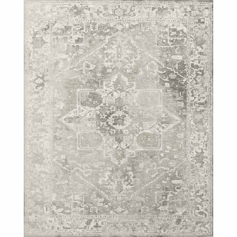 Louis De Poortere Antiquarian Tabriz Rugs 9647 in Suede