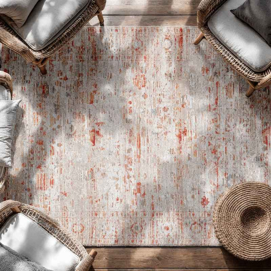 Louis De Poortere Antiquarian Ushak Rugs 9836 in Galata Sunset