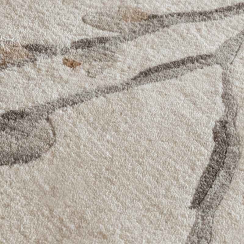 Pussy Willow Wool Rugs 079804 by Laura Ashley in Dove Grey