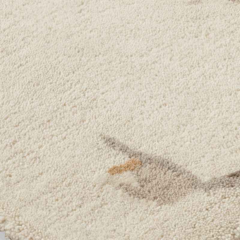 Pussy Willow Wool Rugs 079804 by Laura Ashley in Dove Grey