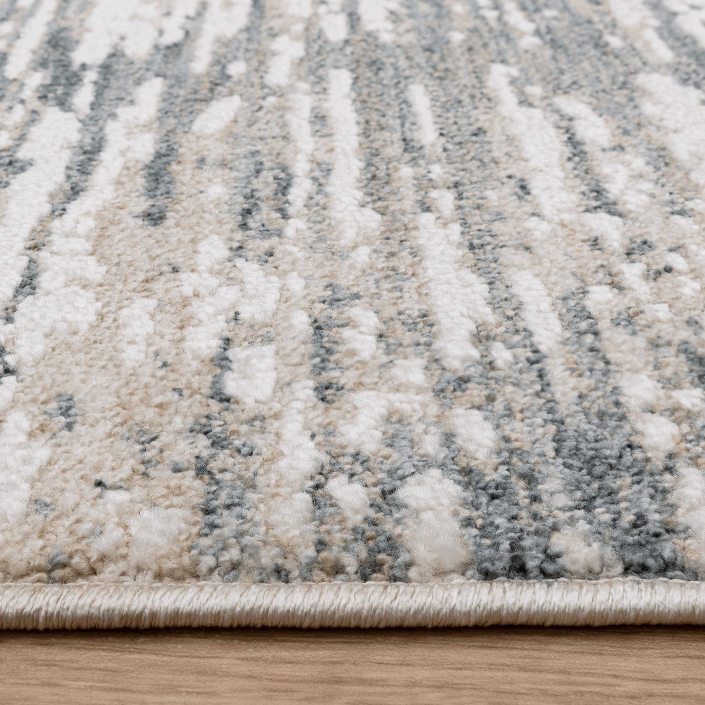 Anders Modern AN15 Boho Shimmer Rugs in Blue