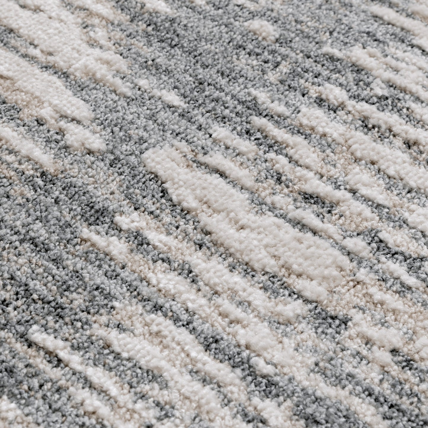 Anders Modern AN14 Boho Shimmer Rugs in Grey
