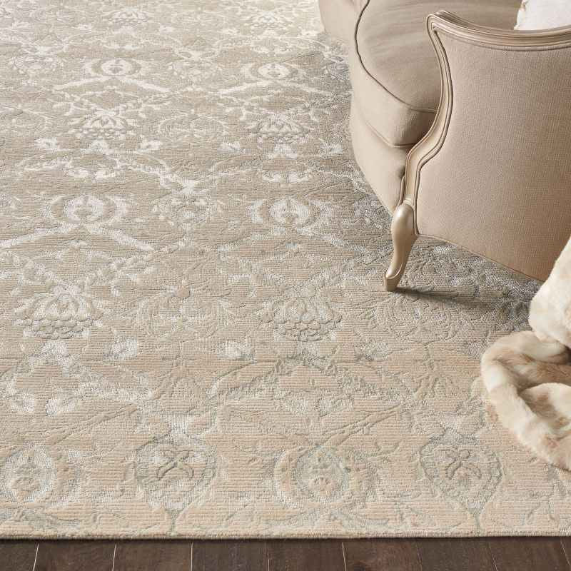 Nourison Luminance Rugs LUM07 in Cream