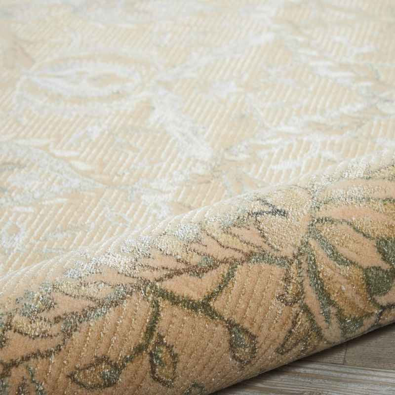 Nourison Luminance Rugs LUM07 in Cream