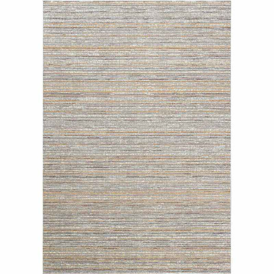 Paprika 97801 3131 Striped Modern Rugs in Orange