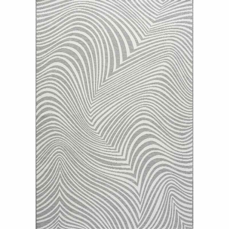 Brighton Flatweave Indoor Outdoor Rugs 98038 3062 in Grey