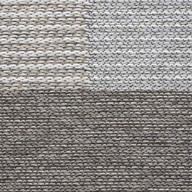 Brighton Geometric Flatweave Indoor Outdoor Rugs 98064 3073 in Grey