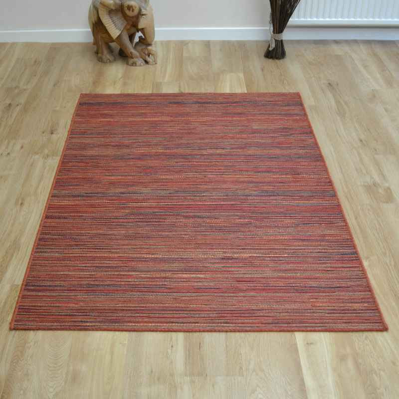 Brighton Indoor Outdoor 98122 1000 Rugs in Red Multi