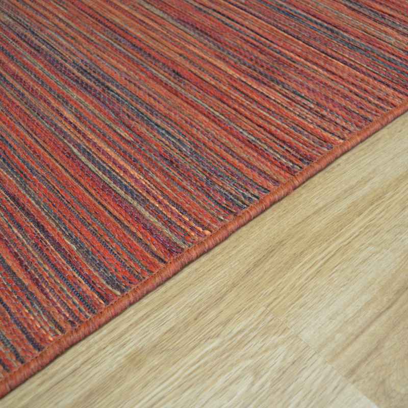 Brighton Indoor Outdoor 98122 1000 Rugs in Red Multi