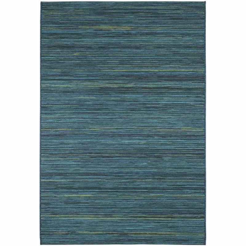 Brighton Indoor Outdoor 98122 5000 Rugs in Blue Multi