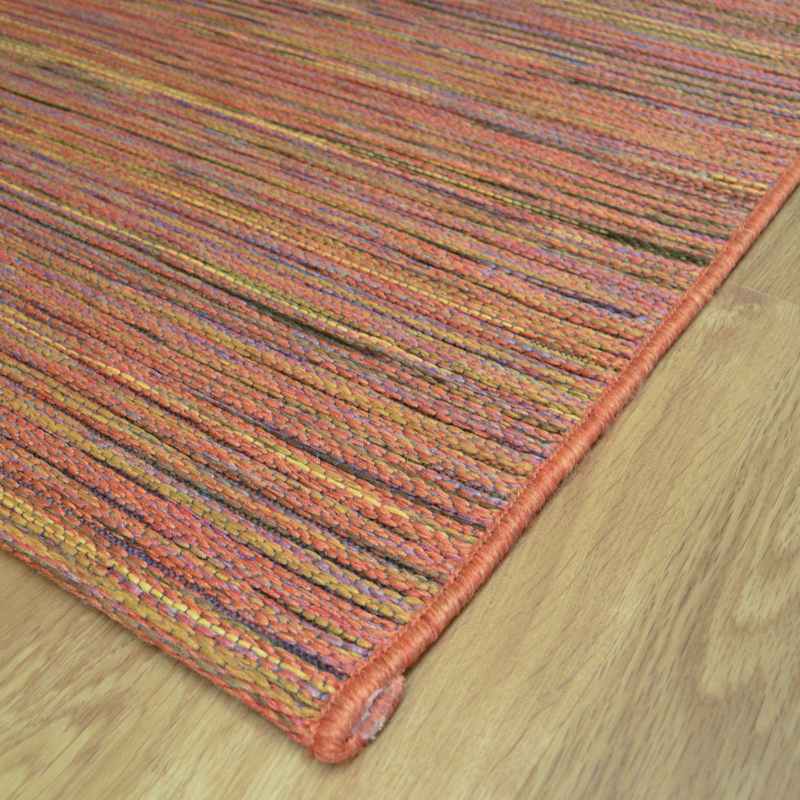 Brighton Indoor Outdoor 98122 8000 Rugs in Orange Multi