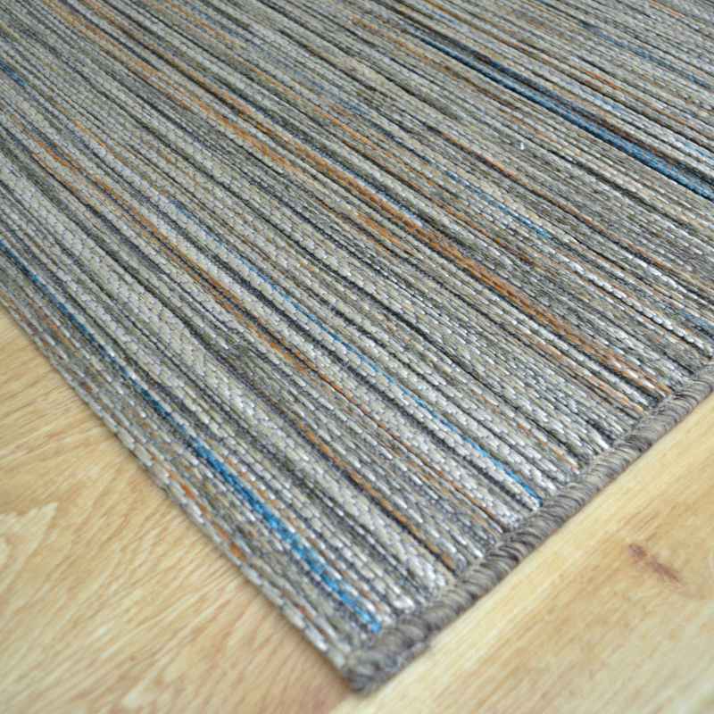 Brighton Indoor Outdoor 98122 2001 Runner Rugs in Beige Blue