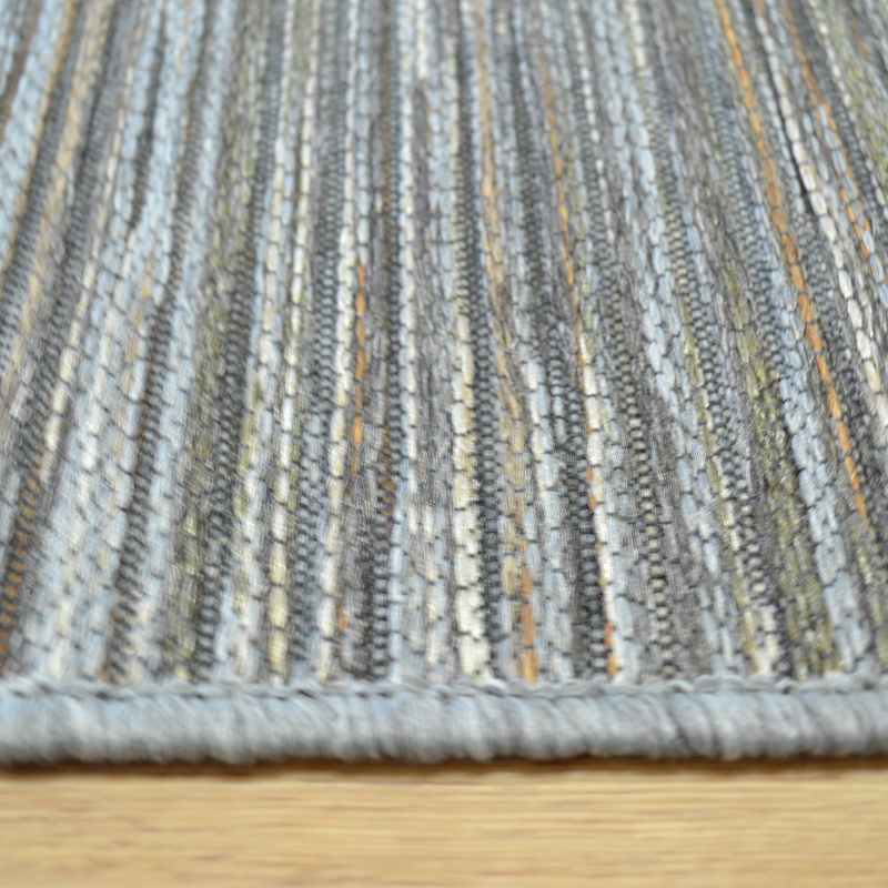 Brighton Indoor Outdoor 98122 2002 Runner Rugs in Grey Multi