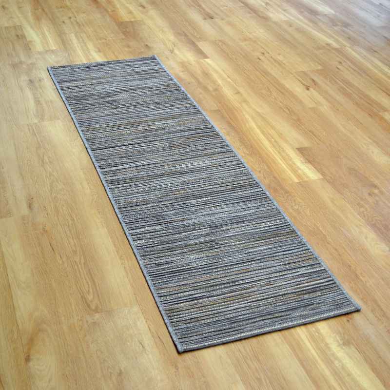 Brighton Indoor Outdoor 98122 2002 Runner Rugs in Grey Multi
