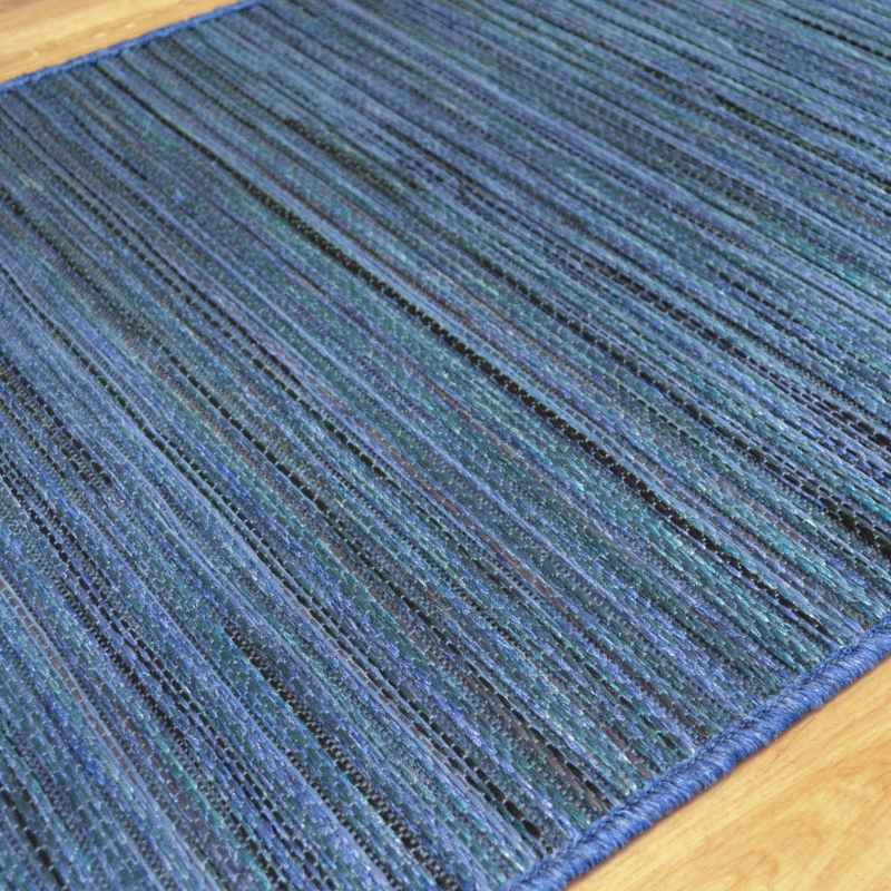 Brighton Indoor Outdoor 98122 5002 Runner Rugs in Dark Blue Multi