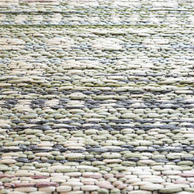 Brighton 98570 5027 Indoor Outdoor Flatweave Rugs in Aqua Blue