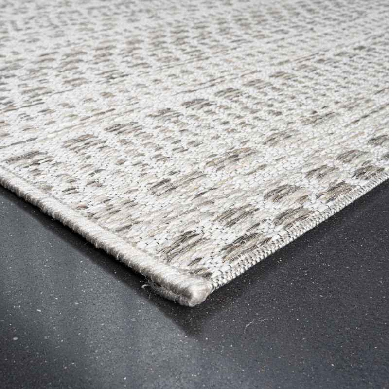 Brighton 98570 6017 Indoor Outdoor Flatweave Rugs in Beige