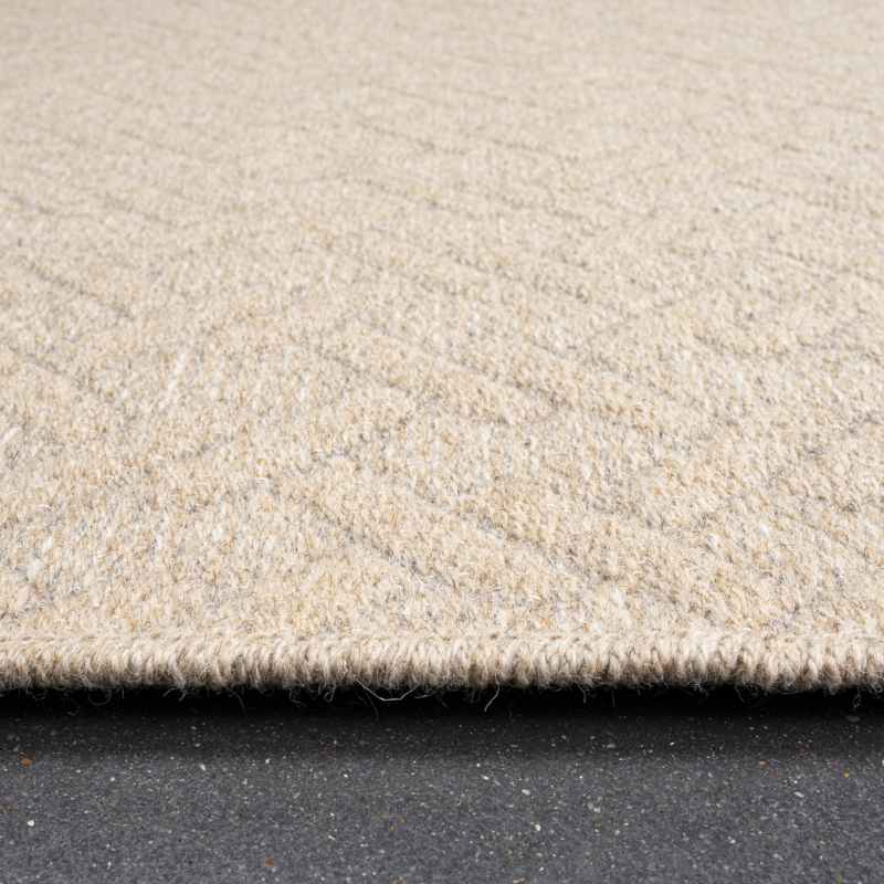 High Line Geometric Wool Rugs 99031 2012 in Wheat