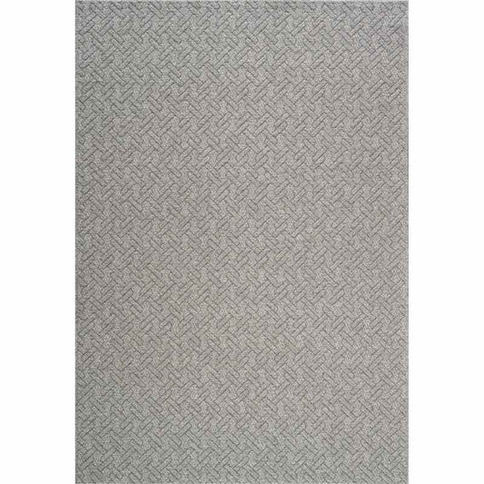 High Line Geometric Wool Rugs 99031 3030 in Grey