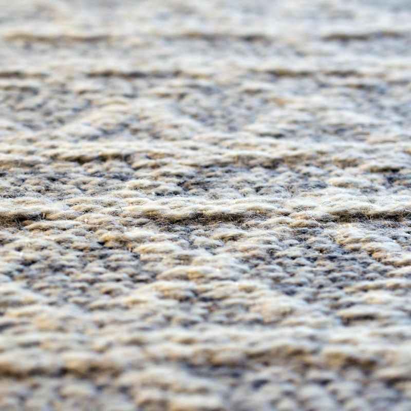 High Line Geometric Wool Rugs 99103 3024 in Light Grey