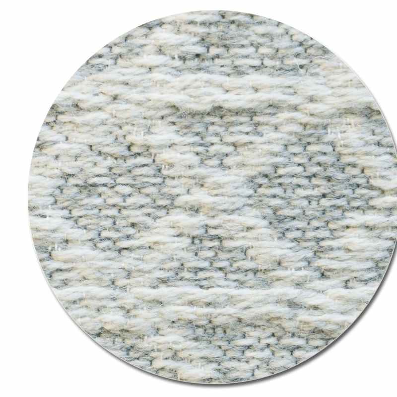 High Line Geometric Wool Rugs 99103 3024 in Light Grey
