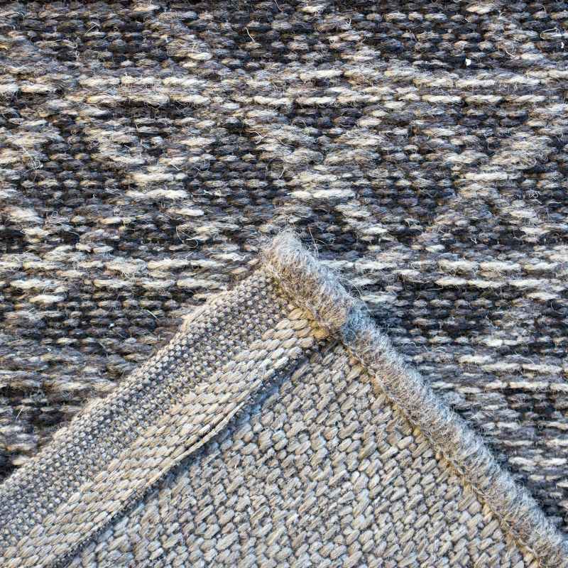 High Line Geometric Rugs 99103 3025 in Anthracite Grey