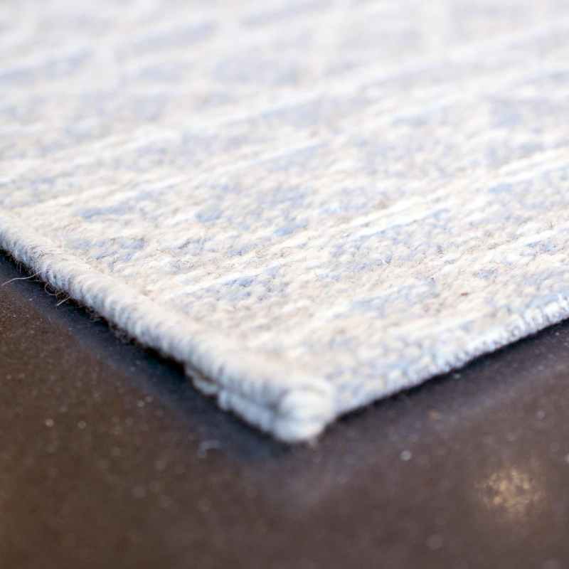High Line Geometric Rugs 99103 5008 in Light Blue