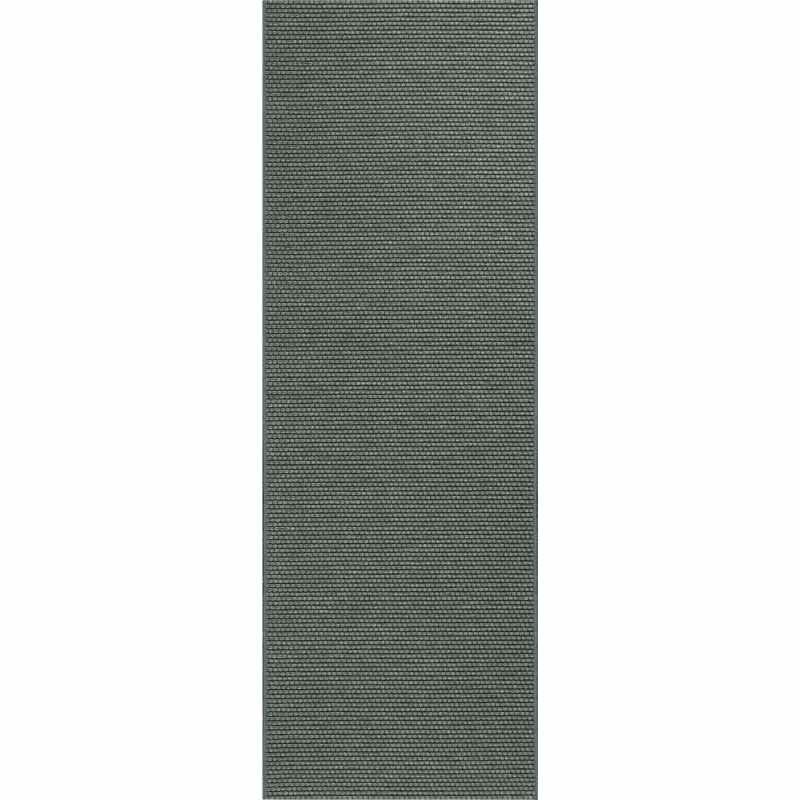 High Line Flatweave Hallway Runners 99215 3004 in Dark Grey