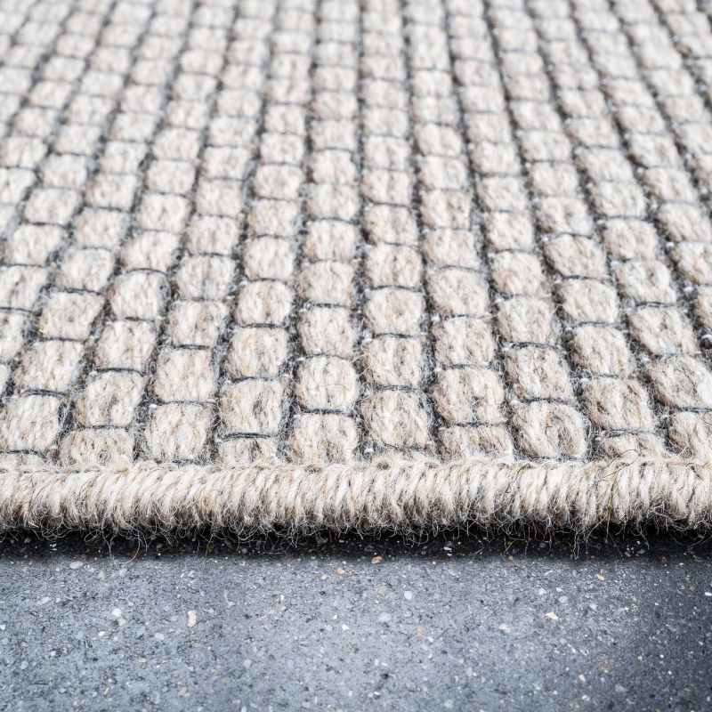 High Line Flatweave Hallway Runners Rugs 99215 7007 in Sand Cream