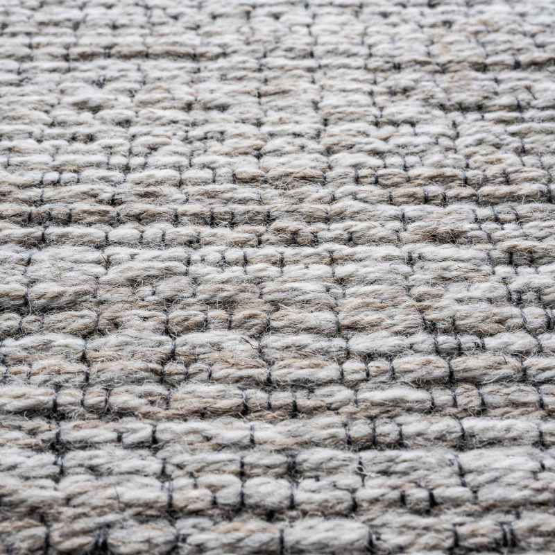 High Line Modern Wool Rugs 99633 2010 in Sand Cream