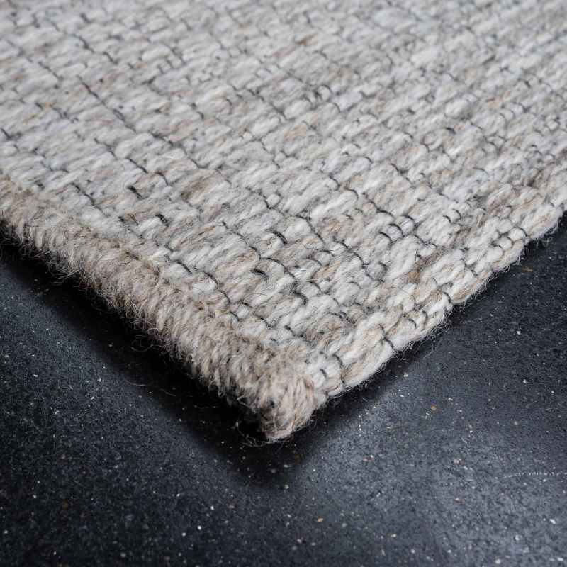 High Line Modern Wool Rugs 99633 2010 in Sand Cream