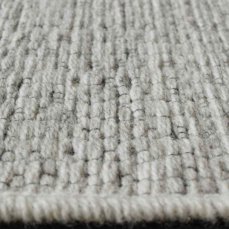 High Line Modern Wool Rugs 99633 6006 in Chalk White