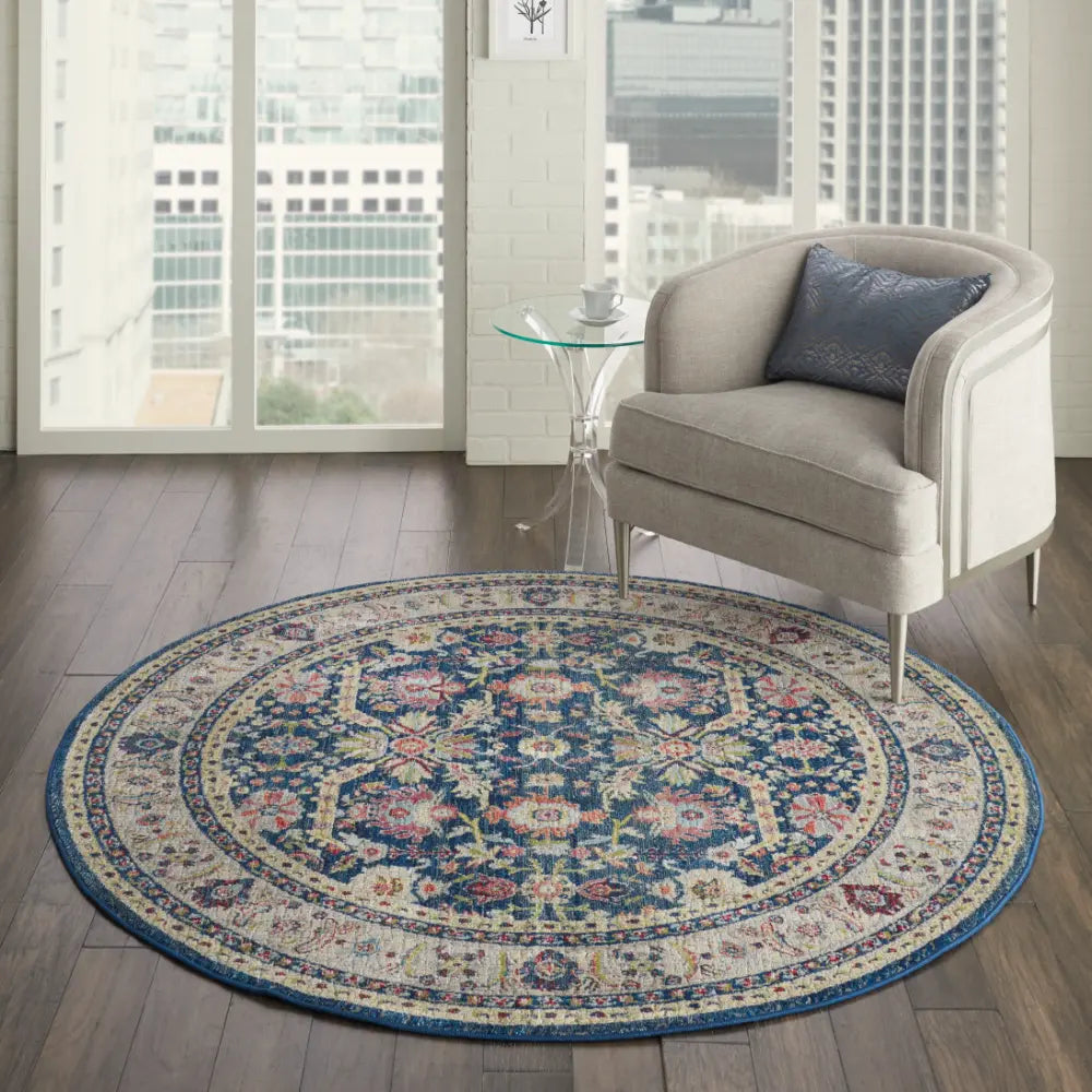 ANKARA GLOBAL ANR13 Navy Multi Rug RS