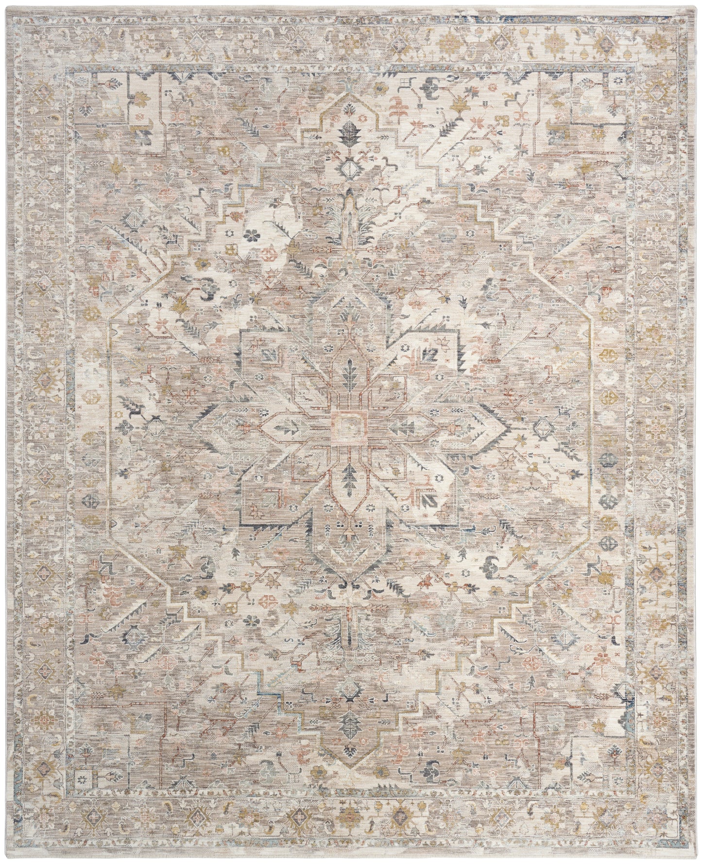 ANTIQUE FUSION ANF02 Ivory Multicolour RS