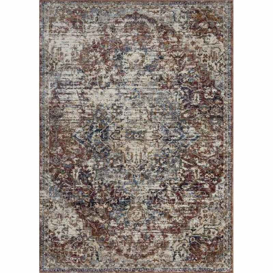 Alhambra Traditional Medallion 6504B Rugs in Red