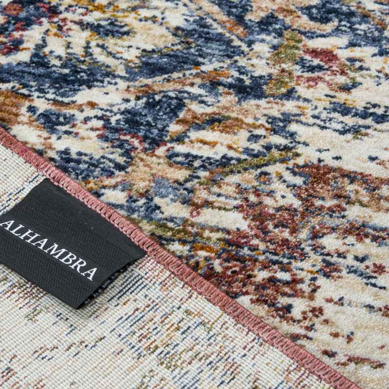 Alhambra Traditional Medallion 6504B Rugs in Red