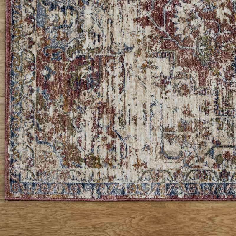 Alhambra Traditional Medallion 6504B Rugs in Red