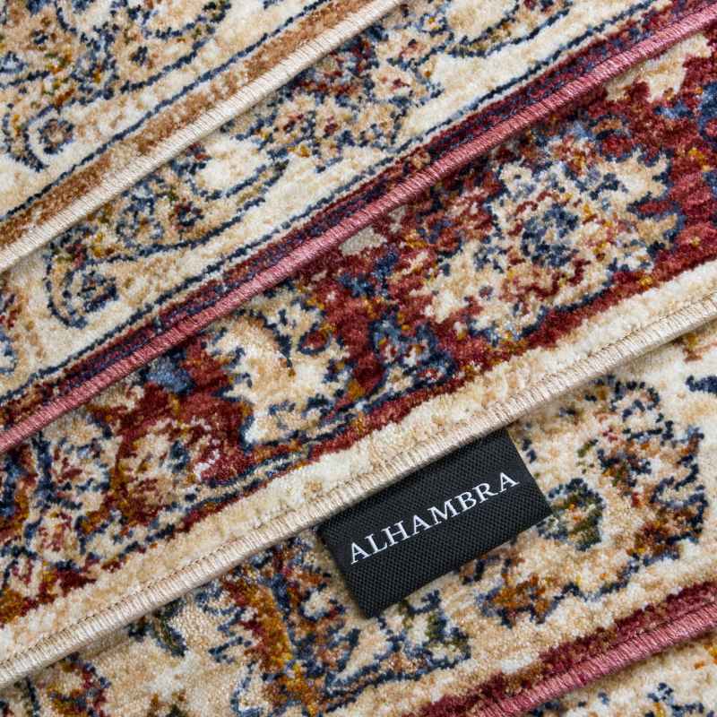 Alhambra Traditional Medallion 6504B Rugs in Red
