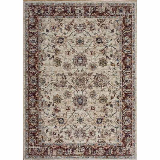 Alhambra Traditional Rugs 6549A in Ivory
