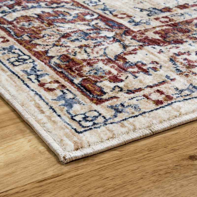 Alhambra Traditional Rugs 6549A in Ivory