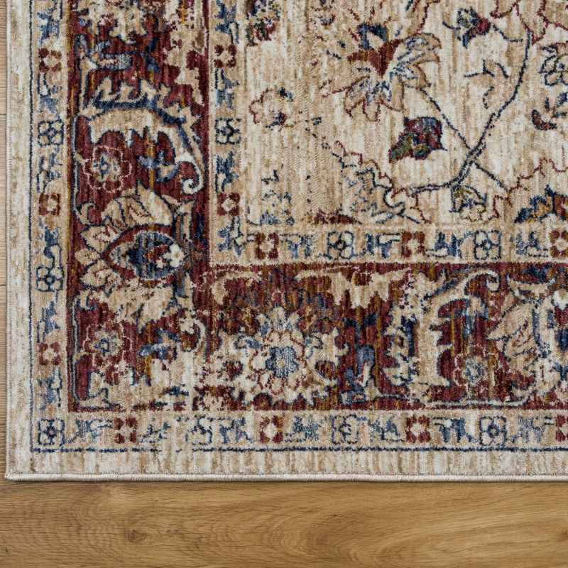 Alhambra Traditional Rugs 6549A in Ivory