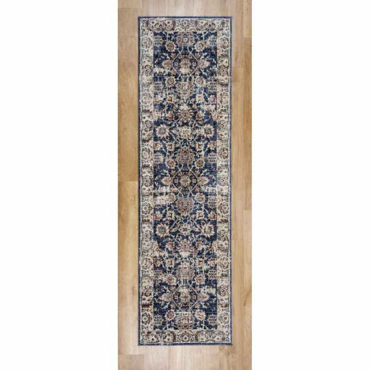 Alhambra Traditional 6549A Runner Rugs in Light Blue