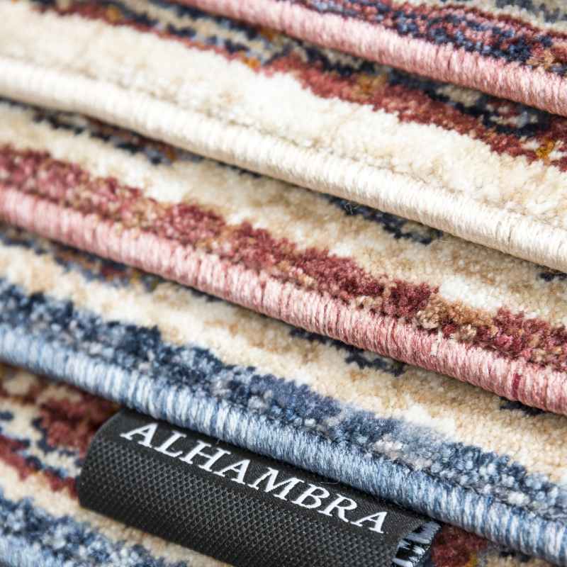 Alhambra Traditional 6992A Rugs in Rose Pink Beige