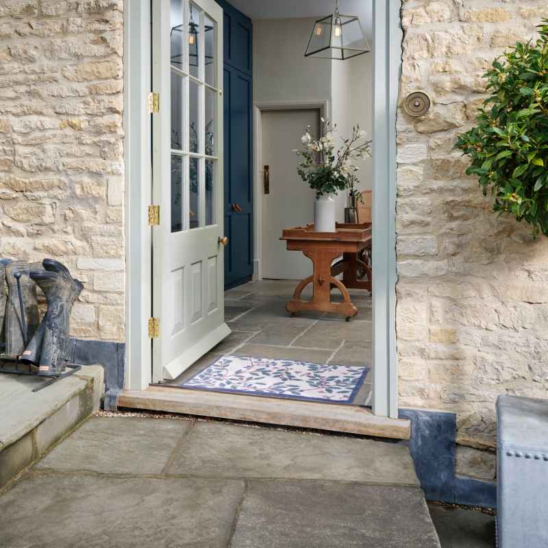 Turtle Mat x Dee Hardwicke Autumn Leaves Washable Doormat in Multi