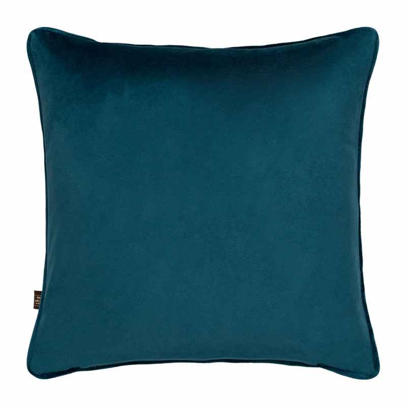 Avianna Abstract Cushion in Green Teal