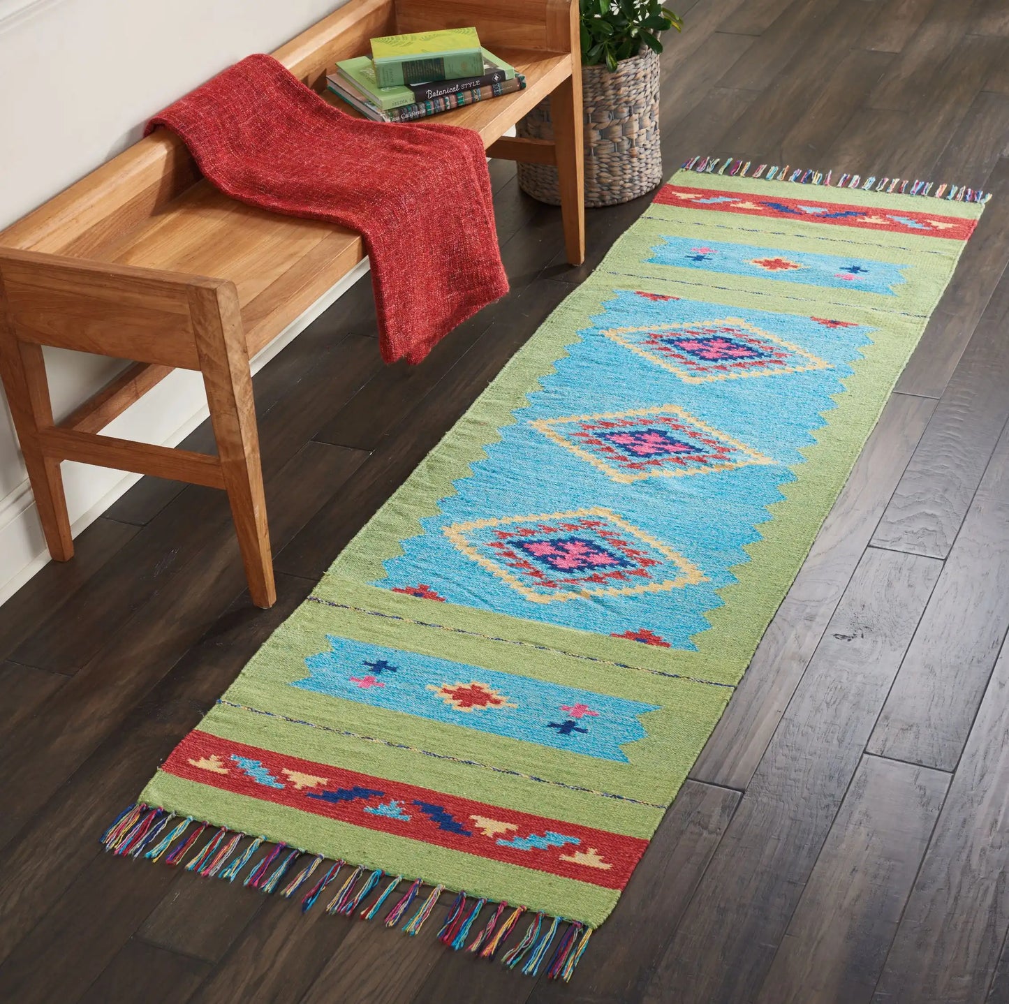Baja BAJ02 Blue Green Rug RS