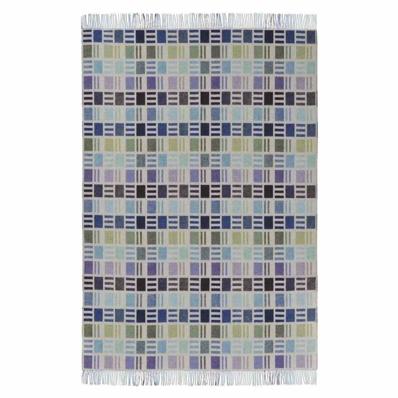 Bainbridge Throw by Designers Guild in Delft Blue